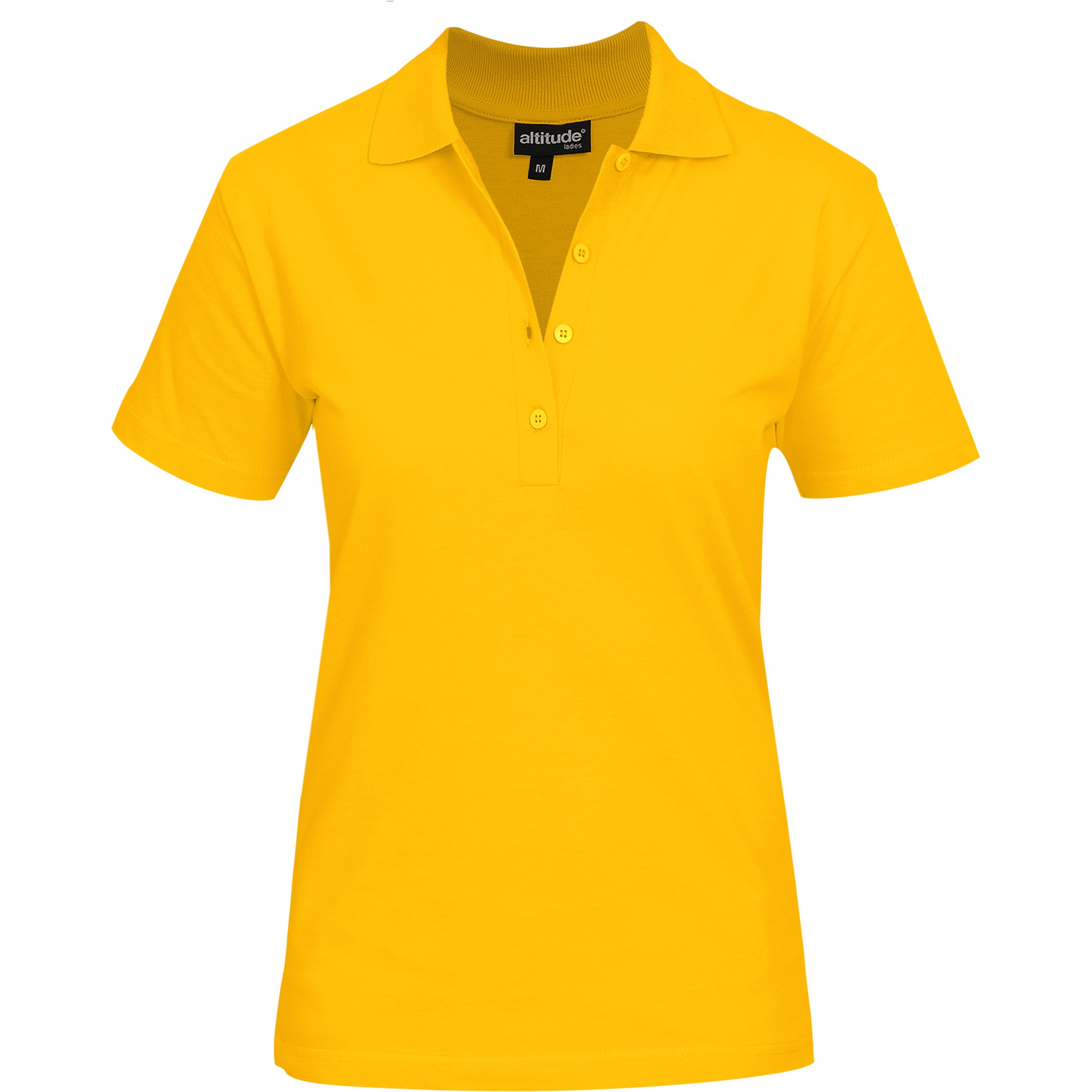Ladies Michigan Golf Shirt Yellow Only ALTMILY