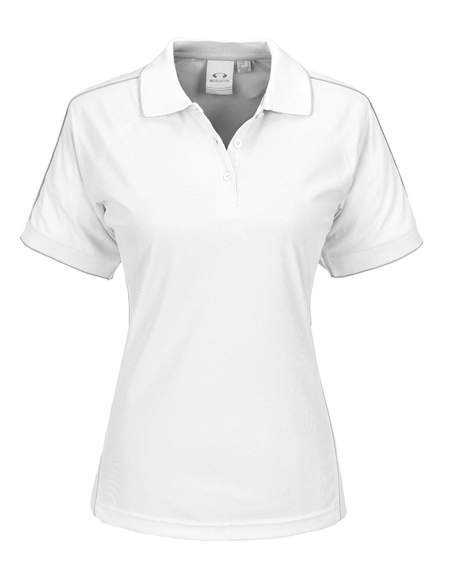 Ladies Resort Golf Shirt White BIZ3607W