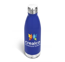 promo: Omega Stainless Steel Water Bottle 700ml (Blue)!