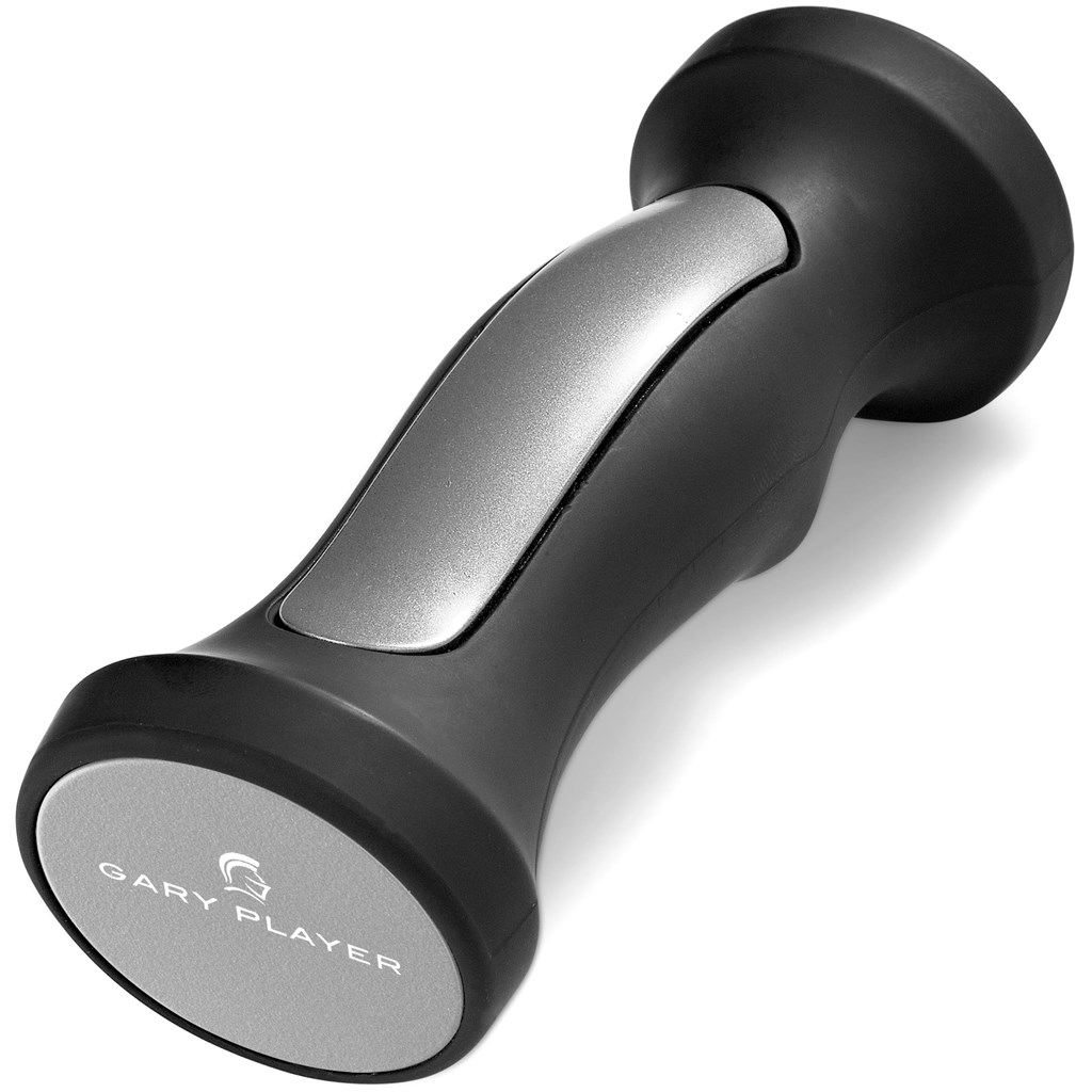 Gary Player Square Golf Umbrella Black Sourcing Magic