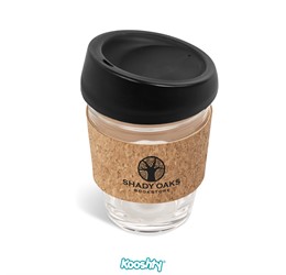 promo: Kooshty Kork Glass Kup 340ml (Black)!