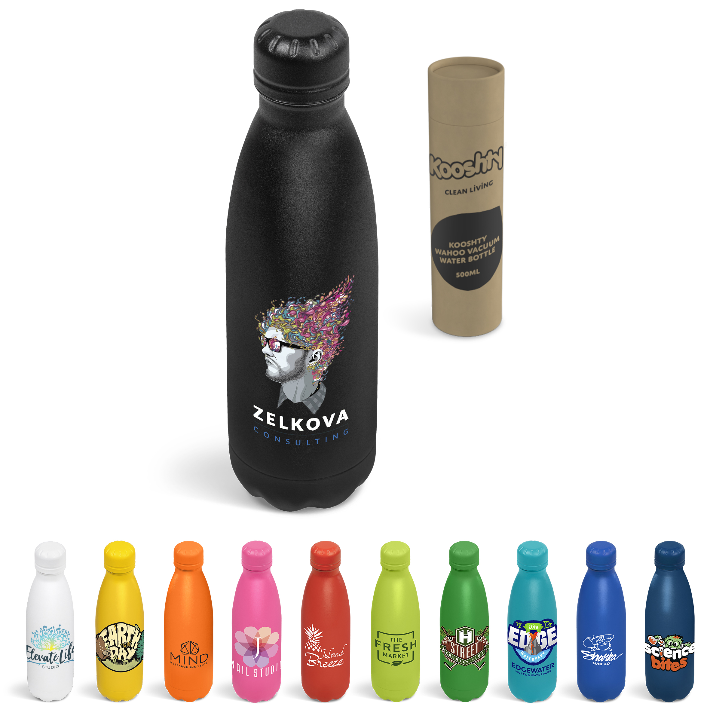 Kooshty Wahoo Vacuum Water Bottle 500ml KOOSH9040