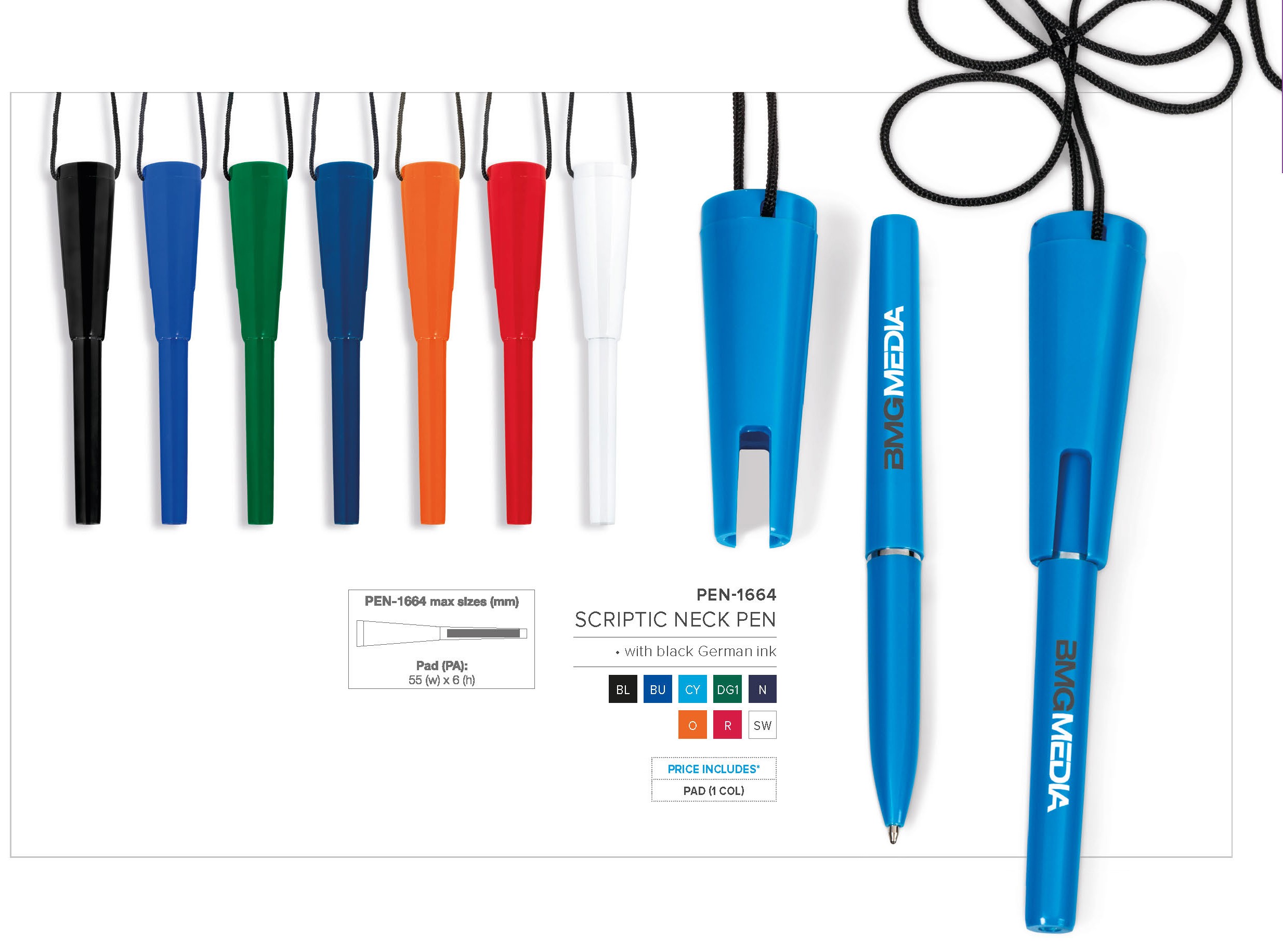 Scriptic Neck Pen PEN1664